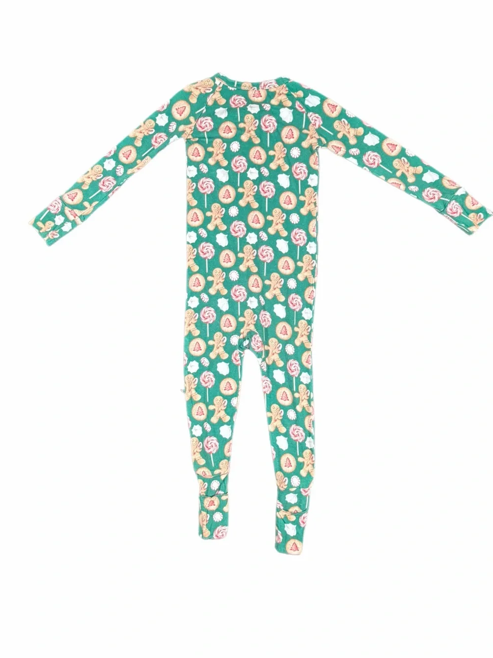 POPPY By LEV Baby Christmas Candy and Cookies Bamboo Sleeper - 12-18M